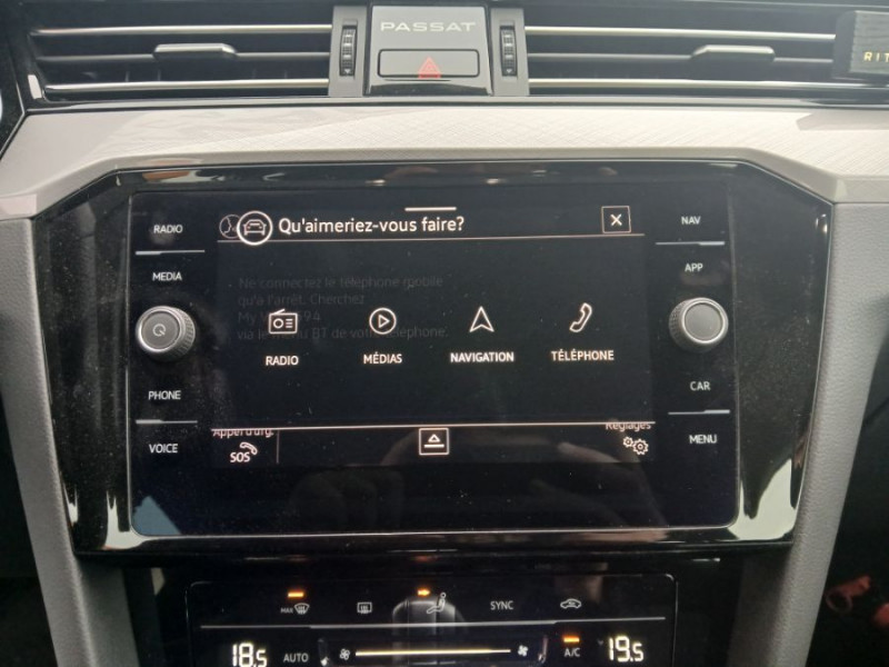 Photo 27 de l'offre de VOLKSWAGEN PASSAT SW VIII 1.4 TSI 218 HYBRID Rechargeable GTE 1ère Main Suivi à 26450€ chez Mérignac auto