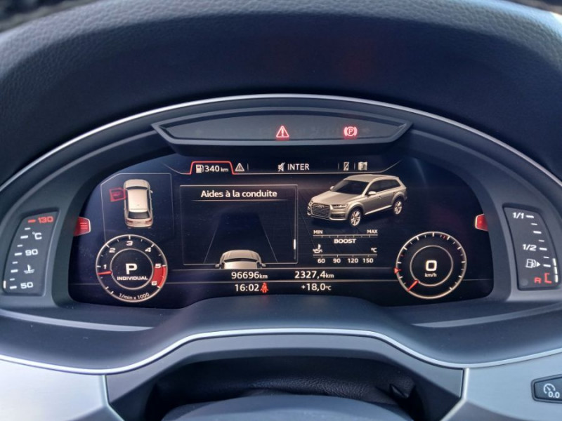 Photo 29 de l'offre de AUDI SQ7 4.0 V8 TDI 435 Tiptronic Quattro S LINE 7PL Attel. à 57500€ chez Mérignac auto