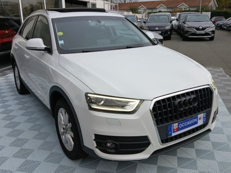 Photo 2 de l'offre de AUDI Q3 2.0 TDI 140 BVM6 AMBIENTE TOE GPS LED Radars à 13950€ chez Mérignac auto