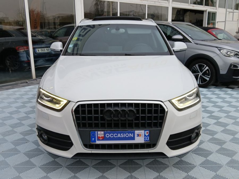 Photo 9 de l'offre de AUDI Q3 2.0 TDI 140 BVM6 AMBIENTE TOE GPS LED Radars à 13950€ chez Mérignac auto