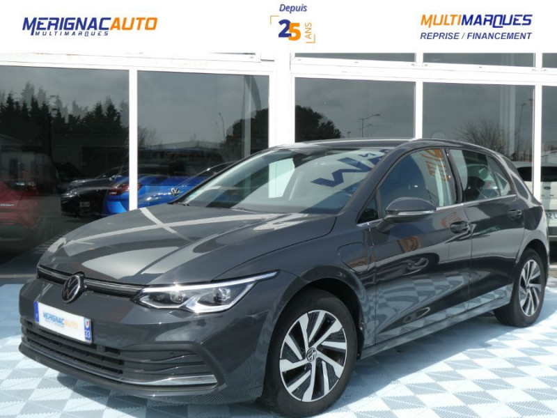 Photo 1 de l'offre de VOLKSWAGEN GOLF VIII 1.4 HYBRID 204 STYLE GPS ACC LED+ 1ère Main à 26950€ chez Mérignac auto