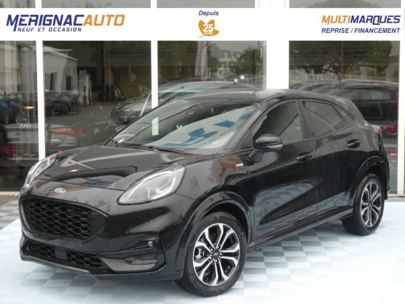 Photo 1 de l'offre de FORD PUMA 1.0 EcoBoost 155 DCT7 HYBRID MHEV ST LINE 3550€ d'Options -33% sous Neuf à 22950€ chez Mérignac auto