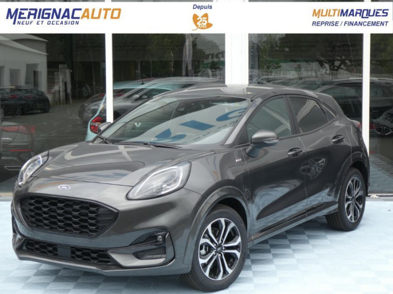 Photo 1 de l'offre de FORD PUMA 1.0 EcoBoost 155 DCT7 HYBRID MHEV ST LINE 3700€ d'Options -32% sous Neuf à 23450€ chez Mérignac auto