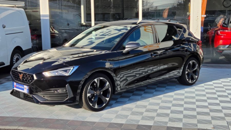 Cupra LEON IV 1.5 TSI 150 DSG GPS Camera JA18 SC Key Less ESSENCE NOIRE Occasion à vendre