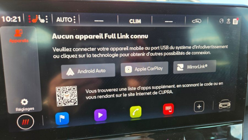 Photo 21 de l'offre de CUPRA LEON IV 1.5 TSI 150 DSG GPS Camera JA18 SC Key Less à 27950€ chez Mérignac auto