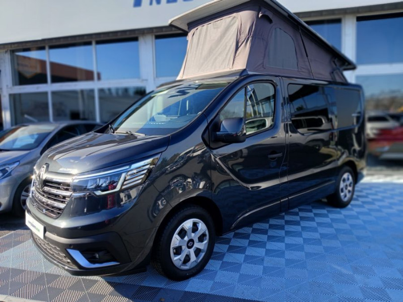 Renault TRAFIC VAN ANTILOPE VAN Aménagé FLEX PLUS 2.0 DCi 130 BVM6 L1 PK Confort 4PL Attel+Pte Vélo DISPO DIESEL GRIS COMETE Neuf à vendre