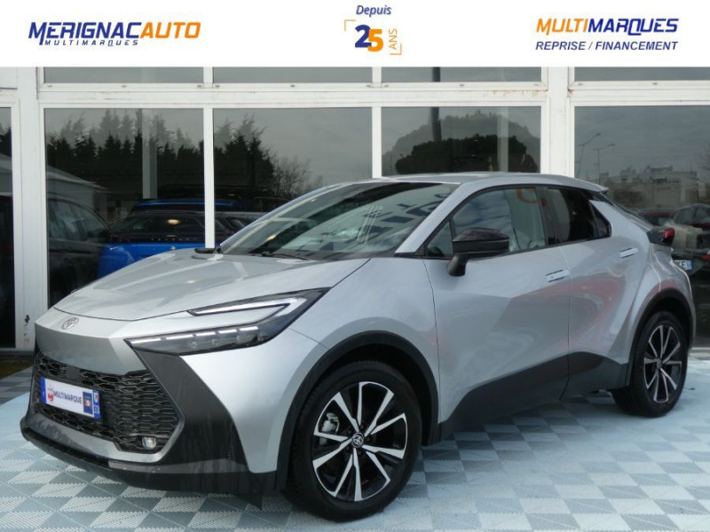 Photo 1 de l'offre de TOYOTA C-HR II 1.8 HYBRIDE 140 CVT 2WD DESIGN GPS 12.3 Camera JA18 Diam. Induction à 29950€ chez Mérignac auto