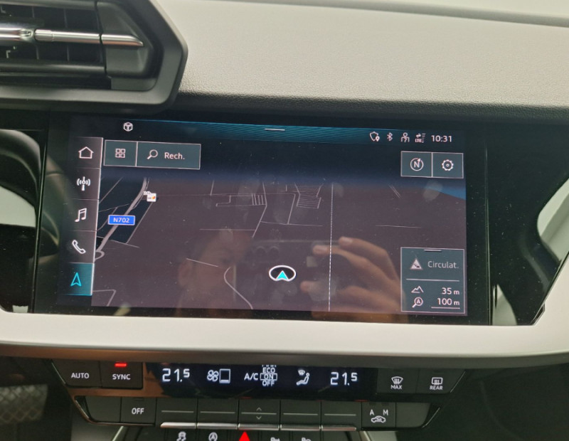 Photo 5 de l'offre de AUDI A3 SPORTBACK IV 35 TDI 150 S Tronic 7 PACK GPS Camera Radars 1ère Main à 25950€ chez Mérignac auto