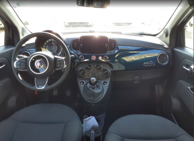 Photo 4 de l'offre de FIAT 500 1.0 70 BVM6 HYBRID CarPlay 7" Radar à 13690€ chez Mérignac auto