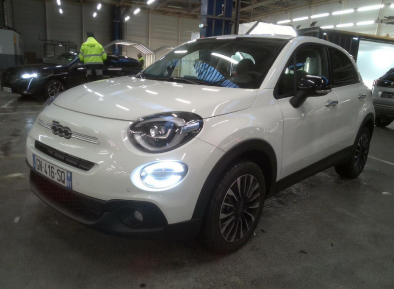 Fiat 500 X 1.5 FIREFLY 130 HYBRID DCT7 CarPlay Camera Radars JA17 ESSENCE BLANC GELATO Neuf à vendre