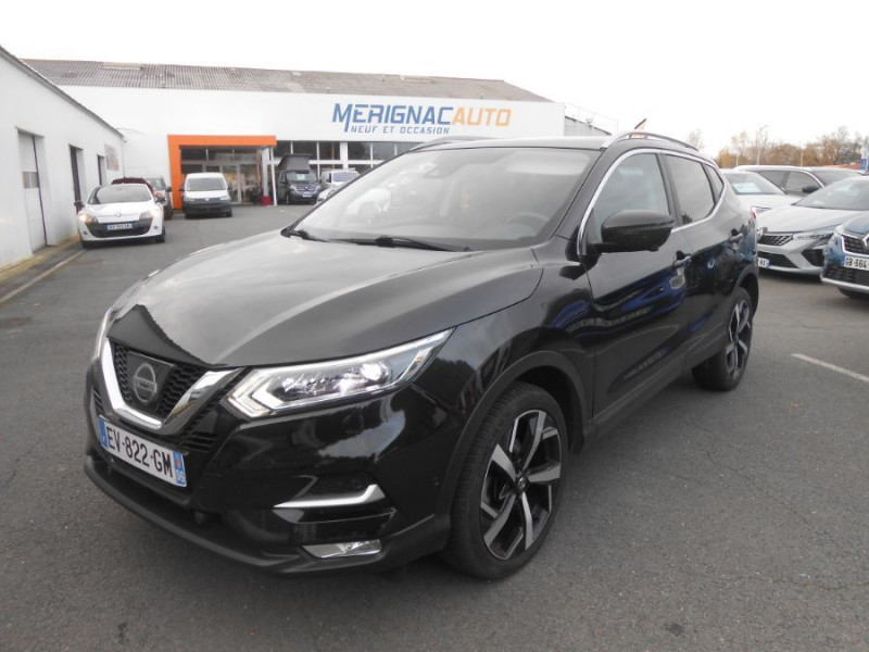 Photo 1 de l'offre de NISSAN QASHQAI 1.2 DIG-T 115 BVM6 TEKNA Mi-CUIR Elec. TOIT Pano JA19 Cam 360° à 16450€ chez Mérignac auto