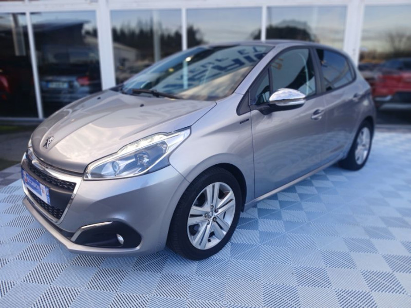 Peugeot 208 1.2 PureTech 82 SIGNATURE GPS Radar RER ESSENCE GRIS ARTENSE METAL Occasion à vendre