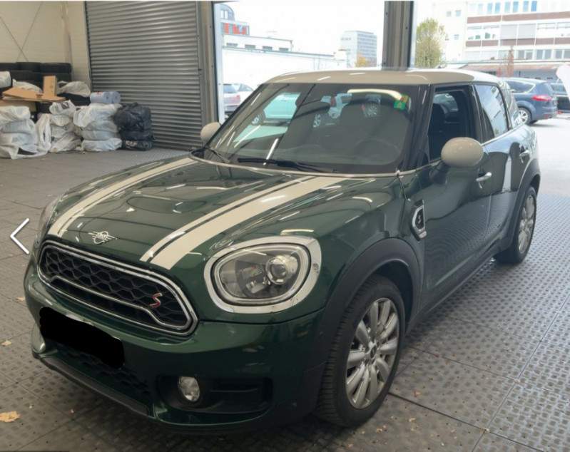 Mini COUNTRYMAN (F60) 2.0SD 190 BVA8 COOPER SD CUIR Elec. TOE ACC JA18 Nbses Options... DIESEL VERT BRITISH RACING METAL Occasion à vendre