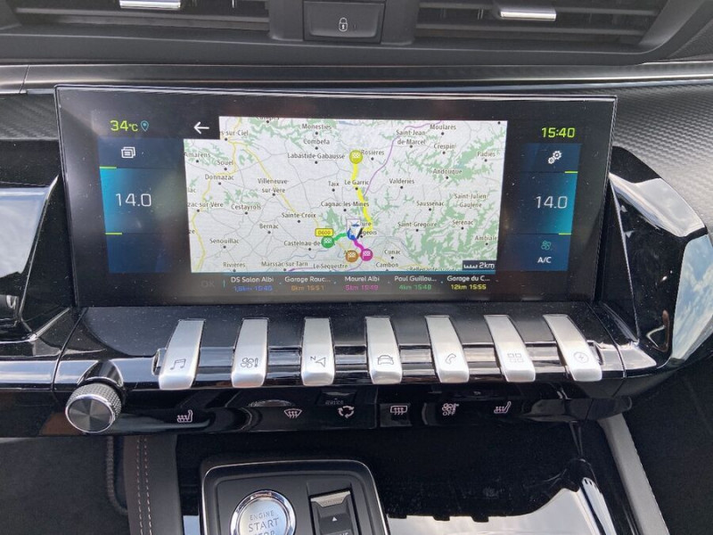Photo 13 de l'offre de PEUGEOT 508 SW 1.6 HYBRID 225 EAT8 GT Full CUIR SEM Attel. à 25950€ chez Mérignac auto