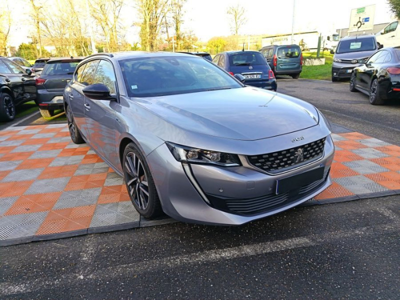 Photo 2 de l'offre de PEUGEOT 508 SW 1.6 HYBRID 225 EAT8 GT Full CUIR SEM Attel. à 25950€ chez Mérignac auto