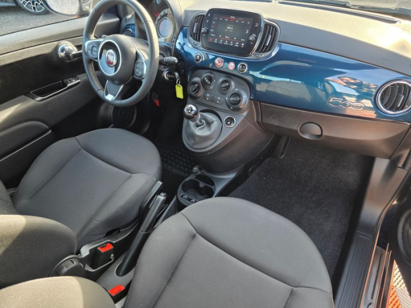 Photo 14 de l'offre de FIAT 500 1.0 70 BVM6 HYBRID CarPlay 7" Radar à 13690€ chez Mérignac auto