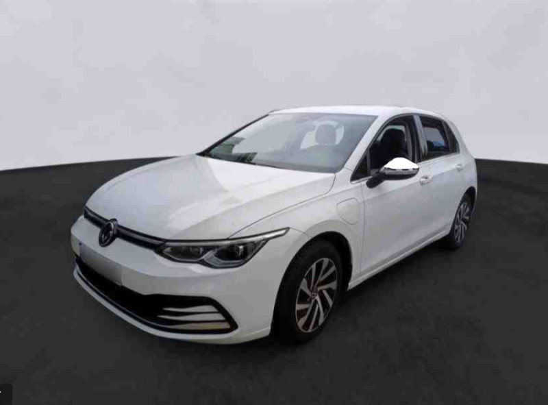 Volkswagen GOLF VIII 1.4 HYBRID 204 STYLE GPS ACC LED+ 1ère Main Hybride BLANCHE Occasion à vendre