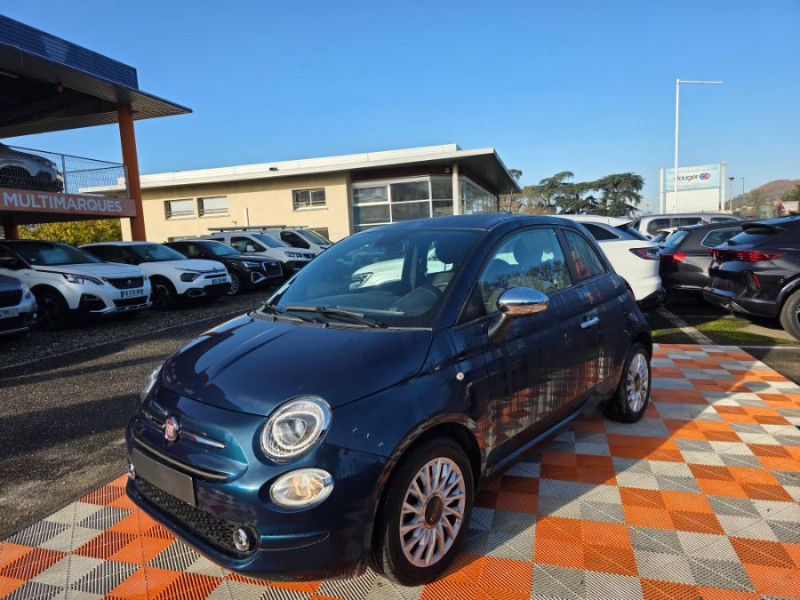 Fiat 500 1.0 70 BVM6 HYBRID CarPlay 7" Radar ESSENCE EPIC BLUE METAL Occasion à vendre