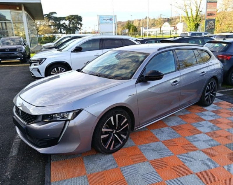 Peugeot 508 SW 1.6 HYBRID 225 EAT8 GT Full CUIR SEM Attel. Hybride GRIS ARTENSE METAL Occasion à vendre