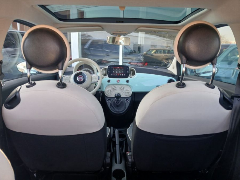 Photo 13 de l'offre de FIAT 500 1.0 70 BVM6 HYBRID LOUNGE Toit Pano à 12970€ chez Mérignac auto