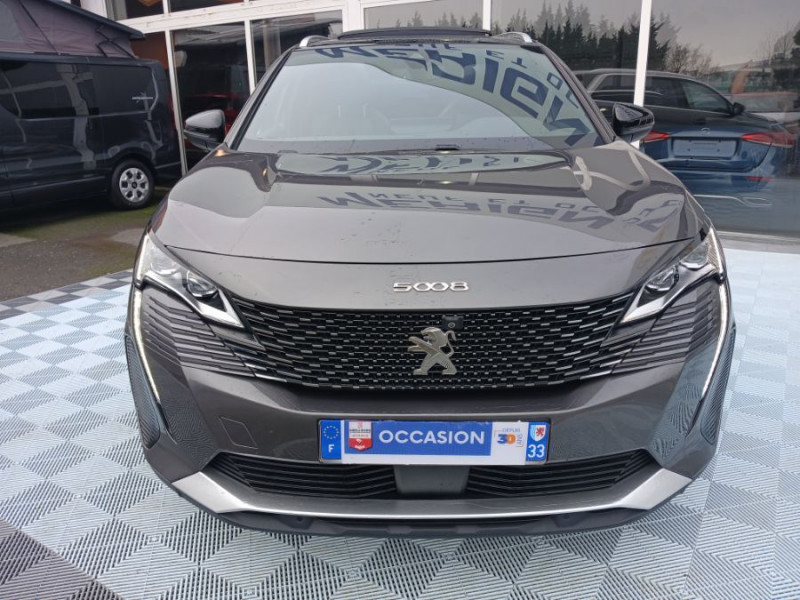 Photo 14 de l'offre de PEUGEOT 5008 II 1.5 BlueHDi 130 EAT8 GT PACK Full CUIR TOE Hayon EL. 360° Hifi 7PL à 34500€ chez Mérignac auto
