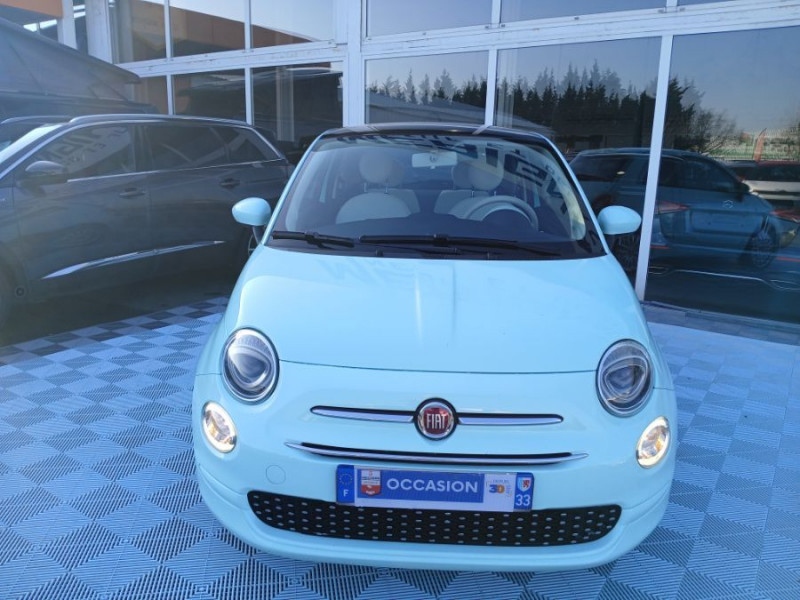 Photo 8 de l'offre de FIAT 500 1.0 70 BVM6 HYBRID LOUNGE Toit Pano à 12970€ chez Mérignac auto