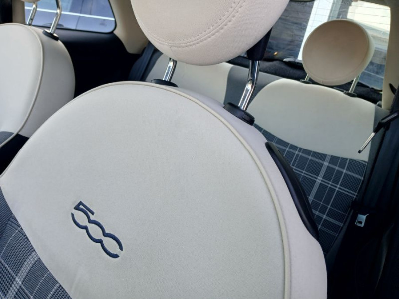 Photo 15 de l'offre de FIAT 500 1.0 70 BVM6 HYBRID LOUNGE Toit Pano à 12970€ chez Mérignac auto