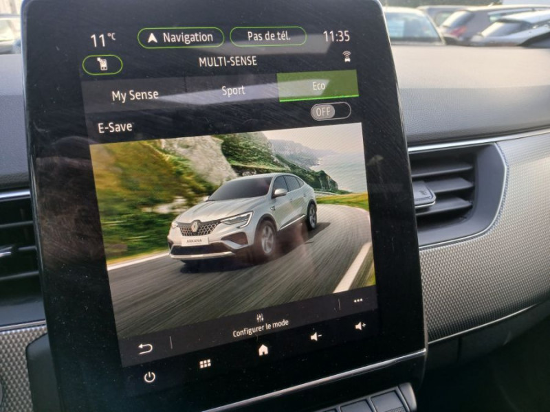 Photo 36 de l'offre de RENAULT ARKANA 1.6 E-TECH 145 BVA HYBRIDE TECHNO RS TOIT Ouvrant GPS 9.3" JA18 à 23950€ chez Mérignac auto