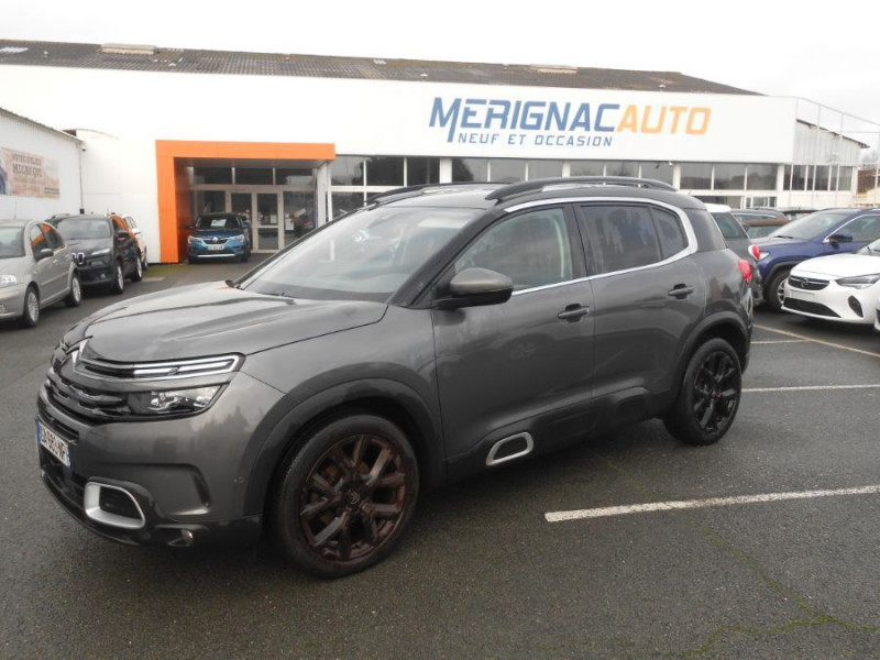 Photo 1 de l'offre de CITROEN C5 AIRCROSS 1.6 PureTech 180 EAT8 SHINE PACK 360° Sge Elect Hayon EL. 1ère Main à 20950€ chez Mérignac auto