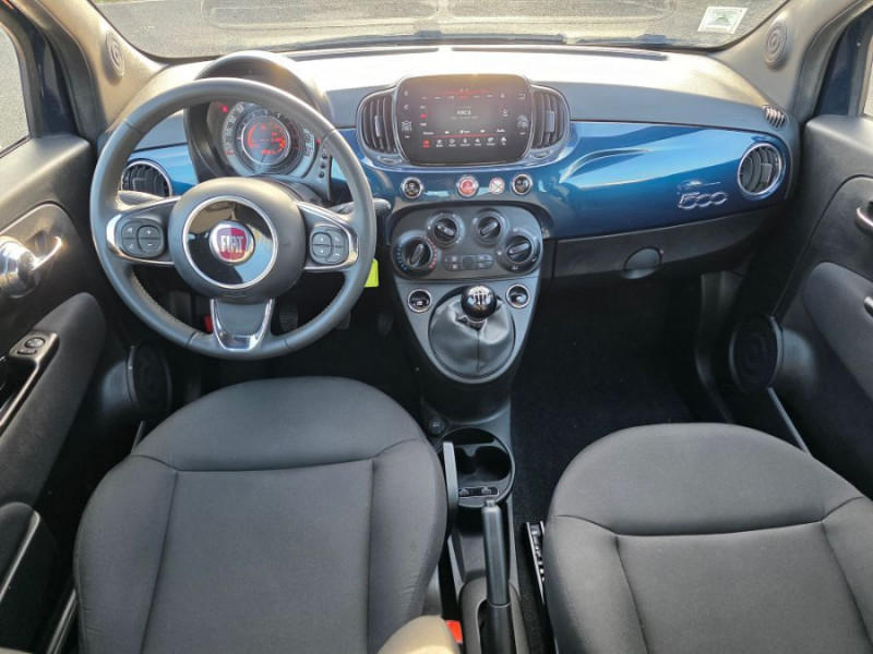 Photo 12 de l'offre de FIAT 500 1.0 70 BVM6 HYBRID CarPlay 7" Radar à 13690€ chez Mérignac auto