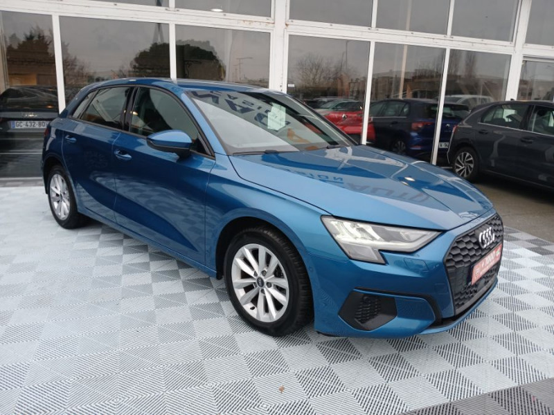 Photo 2 de l'offre de AUDI A3 SPORTBACK IV 35 TDI 150 S Tronic 7 PACK GPS Camera Radars 1ère Main à 25950€ chez Mérignac auto