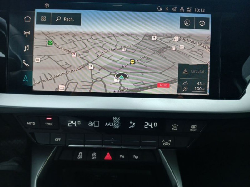 Photo 8 de l'offre de AUDI A3 SPORTBACK IV 35 TDI 150 S Tronic 7 PACK GPS Camera Radars 1ère Main à 25950€ chez Mérignac auto