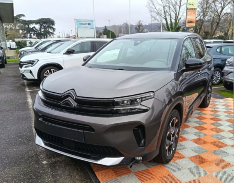 Citroen C5 AIRCROSS NEW (2) 1.2 PureTech 130 EAT8 FEEL PACK Attel. ESSENCE GRIS PLATINIUM Occasion à vendre