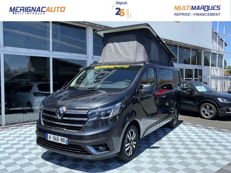 Photo 1 de l'offre de RENAULT TRAFIC VAN ANTILOPE VAN Aménagé FLEX 5 2.0 DCi 150 EDC L1 5PL Attel+Pte Vélo Tout Equipé à 65950€ chez Mérignac auto