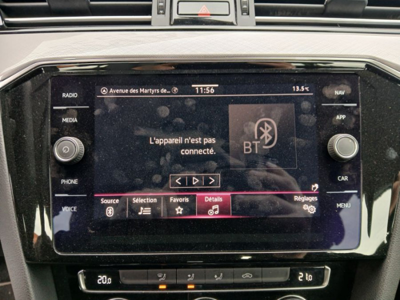 Photo 28 de l'offre de VOLKSWAGEN PASSAT SW VIII 1.6 TDI 120 DSG7 STYLE BUSINESS GPS Radars ACC Hayon EL. 1ère Main à 23450€ chez Mérignac auto