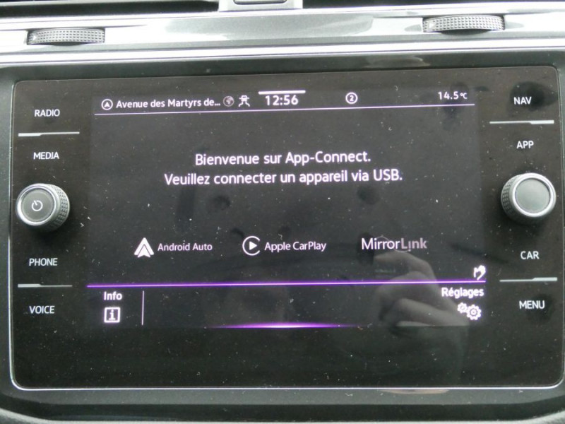 Photo 28 de l'offre de VOLKSWAGEN TIGUAN II (2) 2.0 TDI 150 DSG 2WD ELEGANCE TOE GPS Camera ACC Hayon EL. JA18 1ère Main à 33950€ chez Mérignac auto