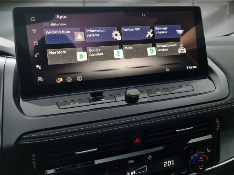 Photo 16 de l'offre de NISSAN QASHQAI NEW E POWER 205 N-CONNECTA Evo du 190 PACK Confort et Hiver à 34980€ chez Mérignac auto