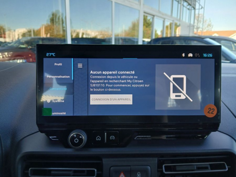 Photo 25 de l'offre de CITROEN BERLINGO 1.5 BlueHDi 130 EAT8 N1 PACK ADML Camera Induction 3 Sièges Arr. à 28450€ chez Mérignac auto