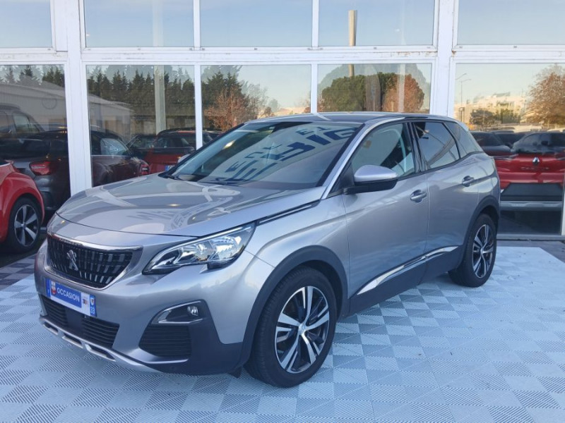 Peugeot 3008 II 1.5 BlueHDi 130 BVM6 ALLURE Camera ADML 1ère Main DIESEL GRIS ARTENSE METAL Occasion à vendre
