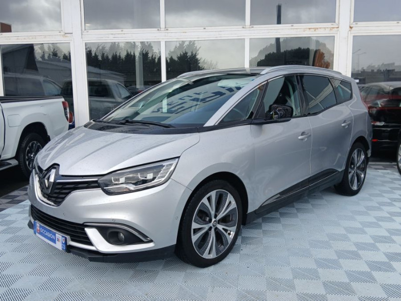 Renault GRAND SCENIC IV 1.6 DCI 130 BVM6 INTENS TOIT Pano 7PL Suivi. DIESEL GRIS PLATINE Occasion à vendre