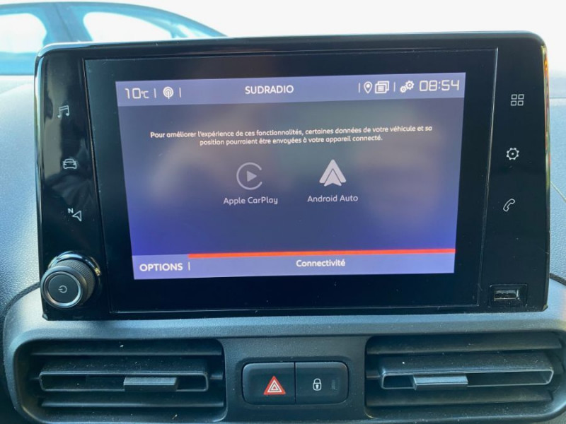 Photo 13 de l'offre de PEUGEOT PARTNER DOBLO 1.5 BlueHDi 130 BVM6 CONNECT GPS Camera 1ère Main 17450.H.T. à 17450€ chez Mérignac auto