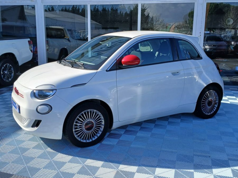 Photo 11 de l'offre de FIAT 500 III E 95 23.8KWH RED GPS Grand Ecran JA à 13450€ chez Mérignac auto