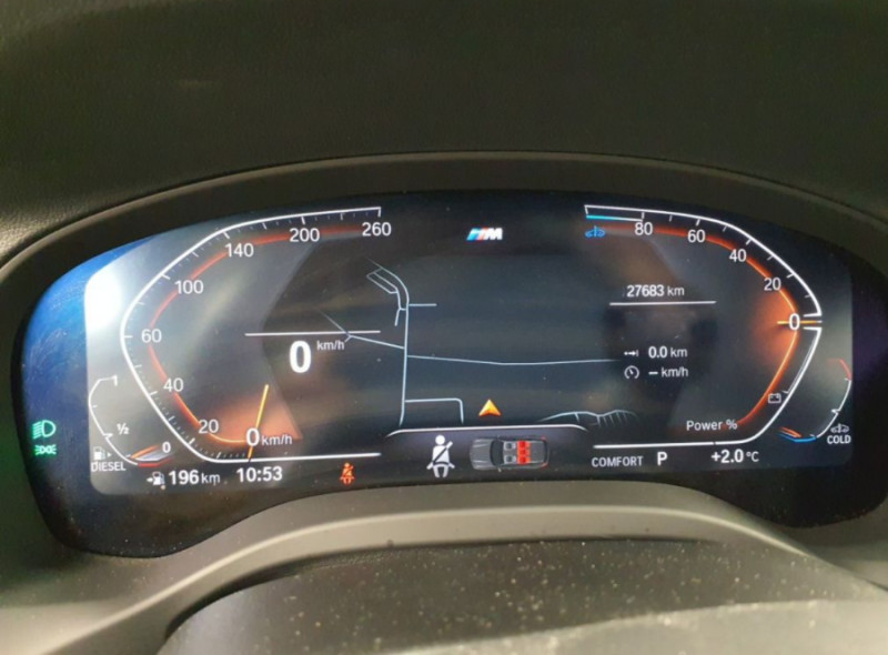 Photo 14 de l'offre de BMW X3 (G01) XDRIVE 20DA 190 MHEV Ph.2 M SPORT GPS Camera Hayon EL.1ère Main à 50900€ chez Mérignac auto