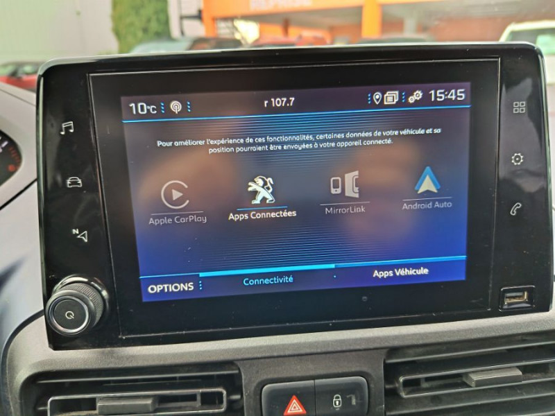 Photo 8 de l'offre de PEUGEOT RIFTER 1.5 HDI 130 BVM6 ALLURE GPS Attel. à 13950€ chez Mérignac auto