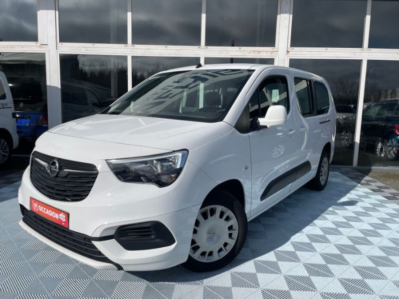 Opel COMBO LIFE XL LONG 1.2 Turbo 110 BVM6 L2H1 ENJOY GPS Radar 7PL ESSENCE BLANC Occasion à vendre