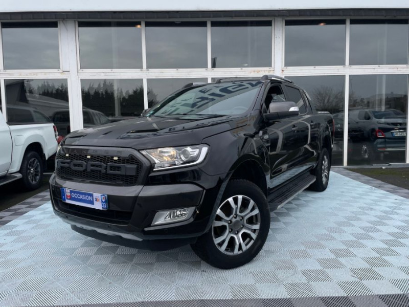 Ford RANGER 3.2 TDCI 200 BVA WILDTRAK DOUBLE CABINE Cover Attel. DIESEL NOIR Occasion à vendre