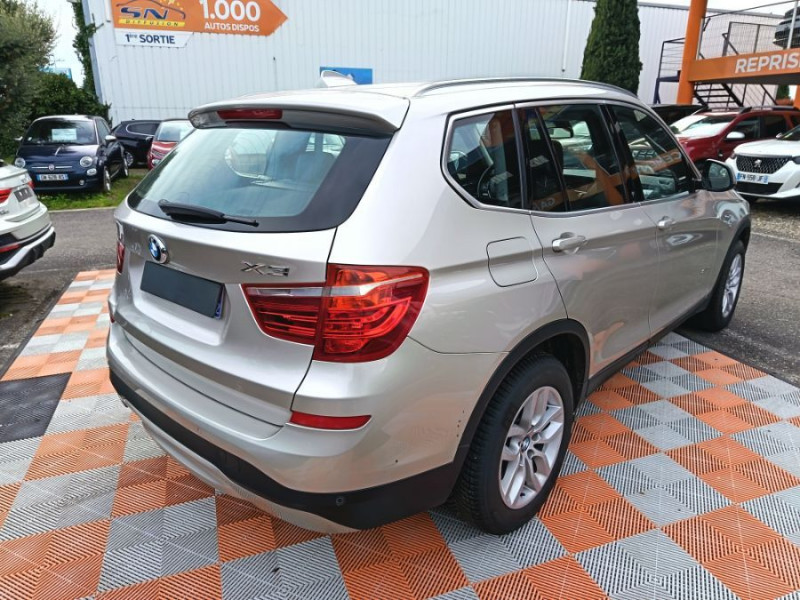 Photo 3 de l'offre de BMW X3 18 DA 150 BVA SDrive LOUNGE PLUS CUIR GPS Hayon EL. à 18900€ chez Mérignac auto