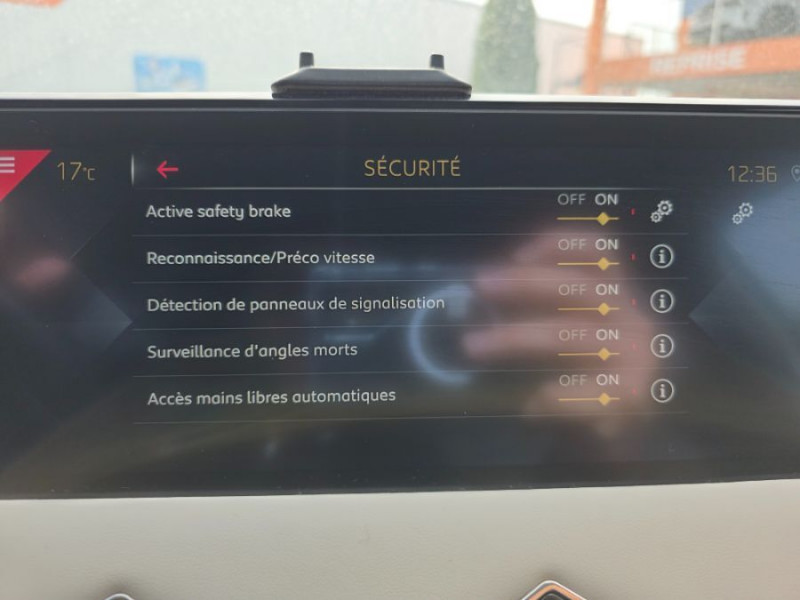 Photo 25 de l'offre de DS DS3 CROSSBACK 1.2 PureTech 130 EAT8 GRAND CHIC RIVOLI SC ACC Matrix Attel. à 13950€ chez Mérignac auto