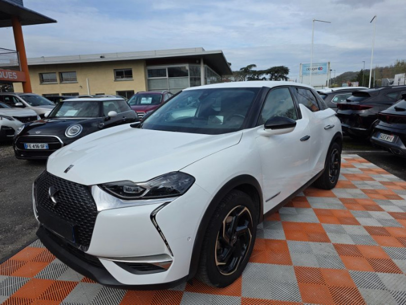 Photo 1 de l'offre de DS DS3 CROSSBACK 1.2 PureTech 130 EAT8 GRAND CHIC RIVOLI SC ACC Matrix Attel. à 13950€ chez Mérignac auto