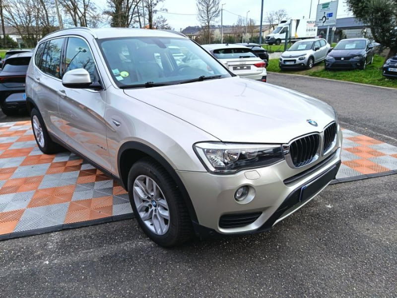 Photo 2 de l'offre de BMW X3 18 DA 150 BVA SDrive LOUNGE PLUS CUIR GPS Hayon EL. à 18900€ chez Mérignac auto